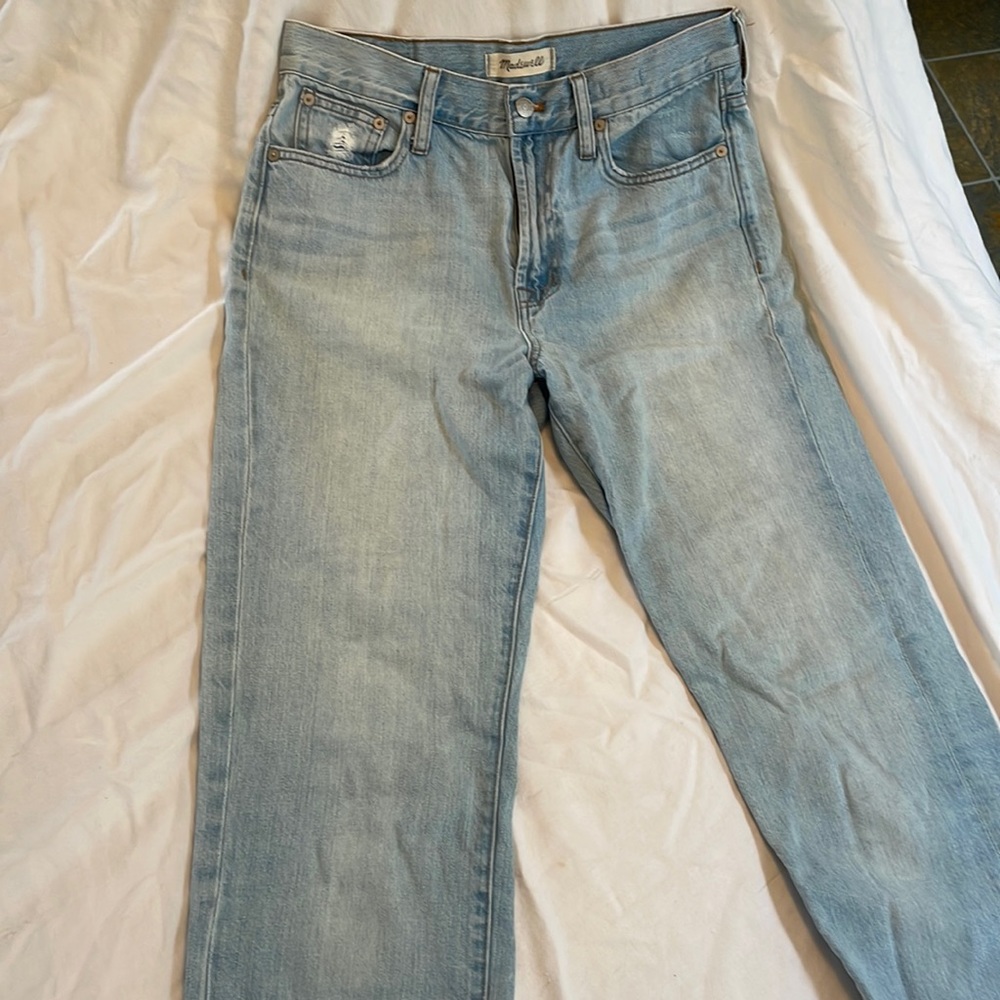 Light denim Madewell jeans